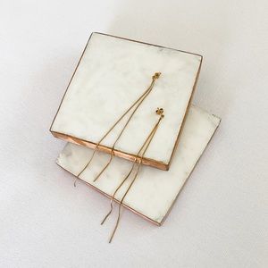 nordstrom | double strand linear drop earrings